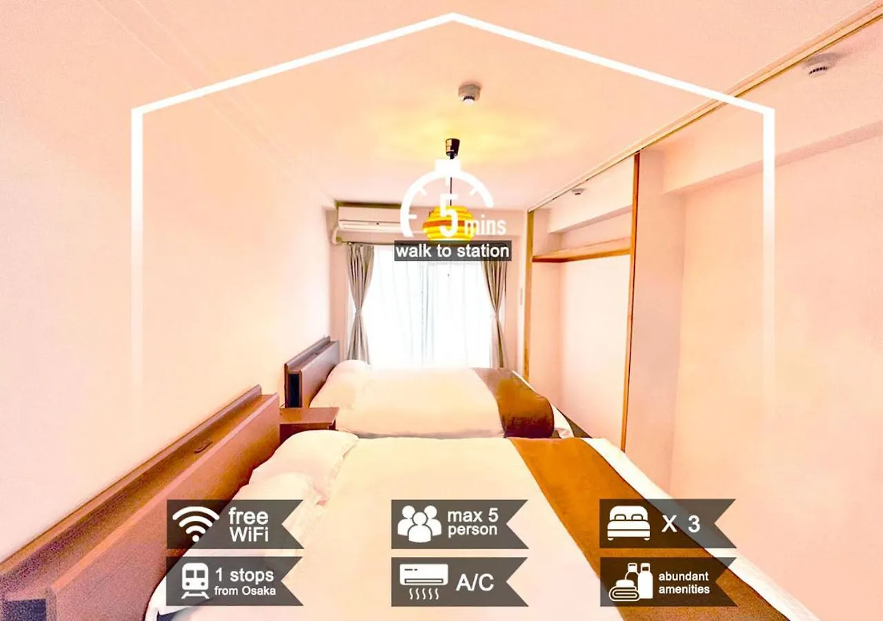 Apartmán Xs11 Xross Stay Temma 2 Ósaka